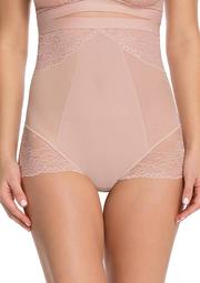 Spotlight On Lace High-Waisted Brief-Plus Sizes-10121P