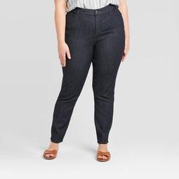 Women's Plus Size High-Rise Skinny Jeans - Universal Thread™ Rinse Wash