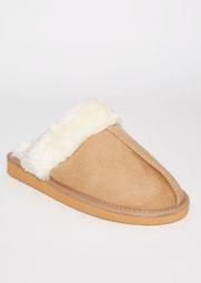 Sand Sherpa Lined Slippers