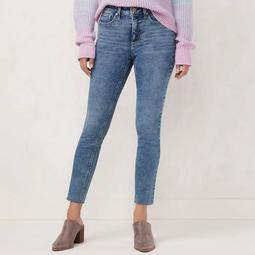 Women's LC Lauren Conrad High-Waisted Skinny Ankle Jeans