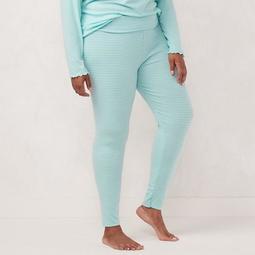 Plus Size LC Lauren Conrad Fold Over Sleep Pants