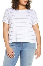 Stripe Organic Linen T-Shirt