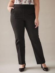 Savvy, Petite, Printed Straight-Leg Pant - In Every Story