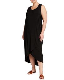 Plus Size Ease High-Low Dress