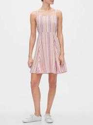 Stripe Dress in Linen