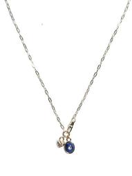 Heart & Stone Charm Necklace