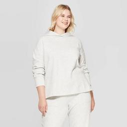 Women's Plus Size Hooded Sweatshirt - Ava & Viv™