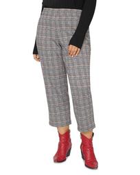 The Runway Cropped Plaid Pants
