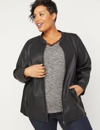 Shaw Heights Vegan Leather Jacket