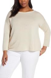 Organic Linen Blend Sweater (Plus Size)