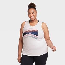 Women's Plus Size Active Graphic Tank Top - All in Motion™