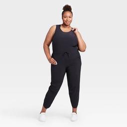 Women's Plus Size Stretch Woven Jumpsuit - All in Motion™