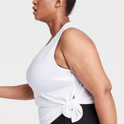 Women's Plus Size Side-Tie Tank Top - All in Motion™