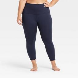 Women's Plus Size Contour Curvy Mid-Rise 7/8 Leggings with Power Waist 25" - All in Motion™