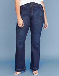 Tighter Tummy Essential Stretch Trouser Jean - Dark Wash