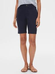 9" Khaki Bermuda Shorts