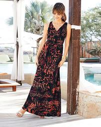 Together Patch Print Maxi Dress