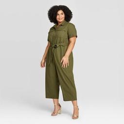 SHORT SLEEVE UTILITY JUMPSUIT