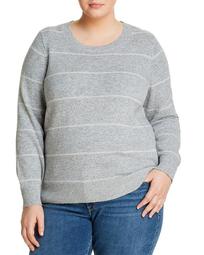 Tinsel Metallic-Stripe Sweater
