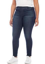 Plus Size Pull-On Skinny Jeans