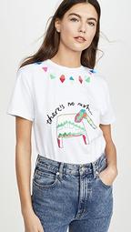Elephant Embroidered T-Shirt