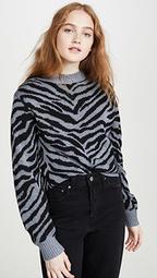 Jax Zebra Intarsia Sweater
