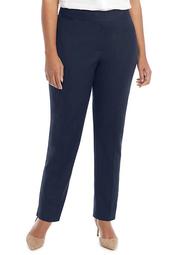 Plus Size Signature Ankle Pant in Stretch Cotton