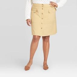 	Women's Plus Size Utility Skirt - A New Day™ 