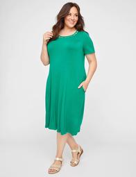 Elysian Heights A-Line Dress (With Pockets)