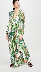 Forest Palm Maxi Dress