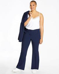 Tailored Bootcut Stretch Pants