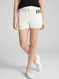 Gap Logo Side-Stripe Shorts In Fleece