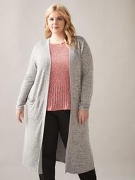 Long Open-Front Cardigan - In Every Story