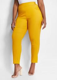 Pull On Woven Stretch Skinny Pant