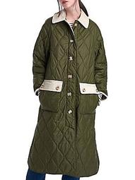 Barbour x Alexa Chung Annie Quilted Longline Jacket