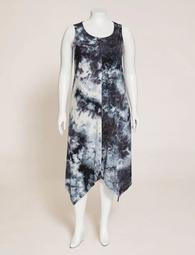 Suncoast Tie-Dye A-Line Midi Dress