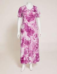 Lakeport Tie-Dye Maxi Dress (With Pockets)