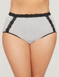 Cotton Full Brief Panty With Lace