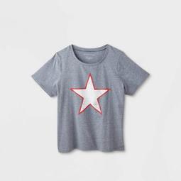 Women's Star Short Sleeve Graphic T-Shirt - Grayson Threads (Juniors') - Regular & Plus Blue