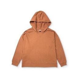 Women's Plus Size Fleece Hoodie Sweatshirt - Universal Thread™ Brown 