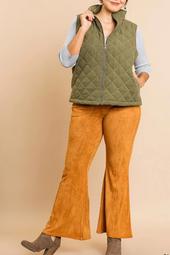 Curvy Quilted Vest