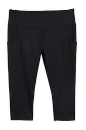 Daily High Waisted Crop Pocket Leggings (Plus Size)