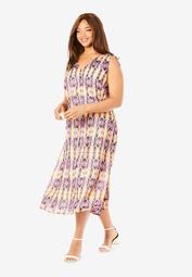 Floral A-Line Dress