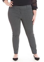 Plus Size Signature Ankle Printed Pants