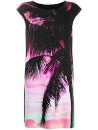 palm tree tank dress