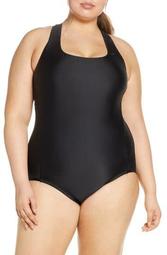 Essential Crossback One-Piece Swimsuit