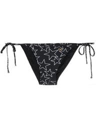 star print bikini bottoms