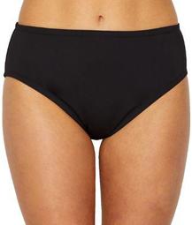 24th & Ocean Womens Solid Smoothing Bikini Bottom Style-TF9G699
