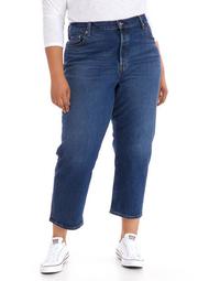Plus Size 501 Cropped Jeans