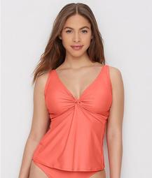 Tropical Coral Forever Underwire Tankini Top